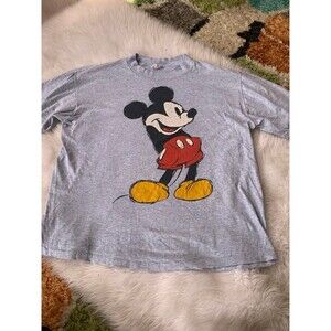 Vintage Disney Mickey Mouse Gray tshirt